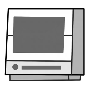 食洗機のイラスト