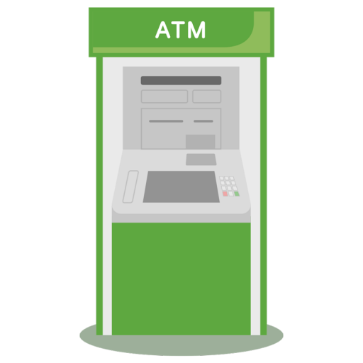 Atm のイラストまとめ 無料フリー素材で使えるかわいい手書きも Onwaイラスト