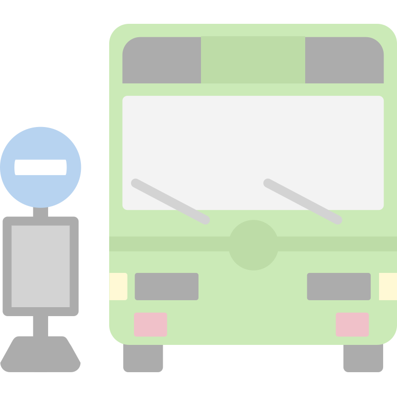 正面の電車のイラスト Onwaイラスト