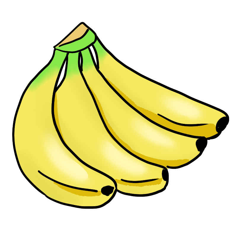 バナナのイラスト Onwaイラスト