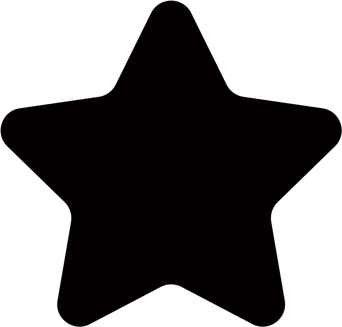 星のアイコンシルエット