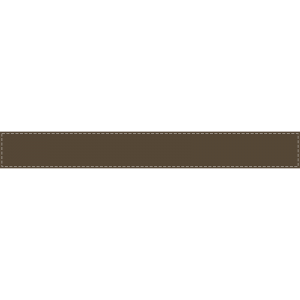 茶色背景にベージュの波線のふちがあるボトムテロップのイラスト