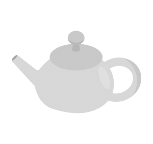 紅茶用ティーポッドのイラスト