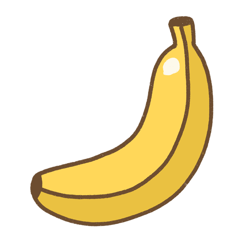 バナナのイラスト Onwaイラスト