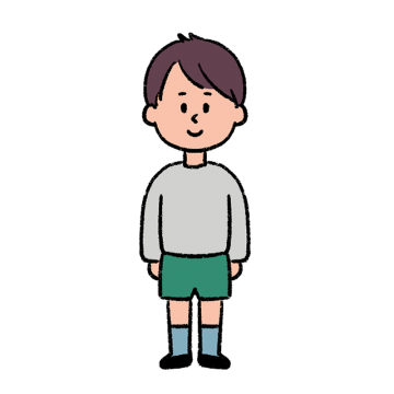 男の子のイラスト