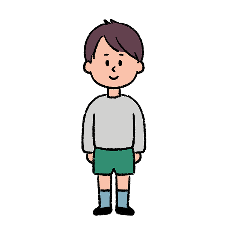 男の子のイラスト Onwaイラスト