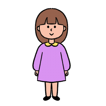 女の子のイラスト