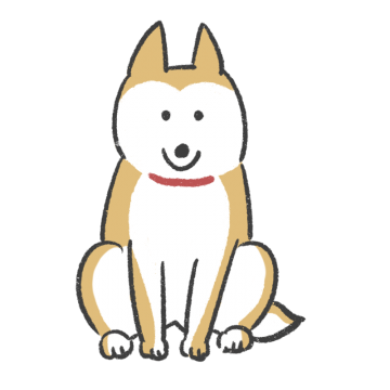 犬のかわいい手書きイラスト無料フリー素材まとめ Onwaイラスト