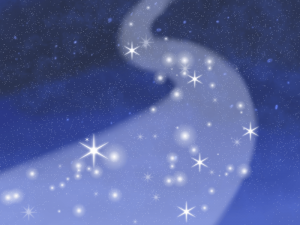 天の川のイラスト