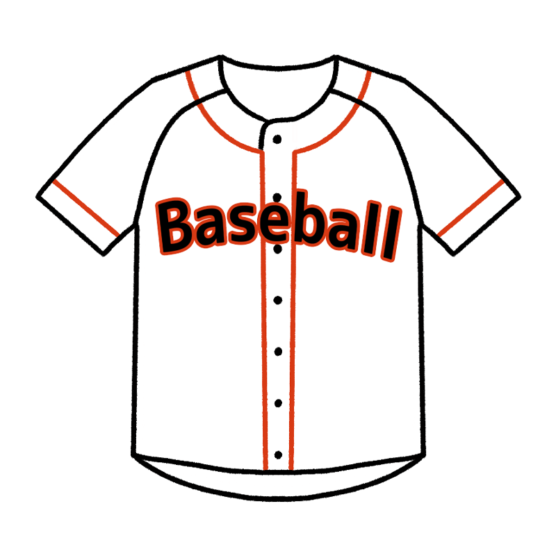 Baseball uniform - Stock Illustration [27573545] - PIXTA