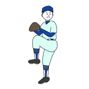 高校野球のイラスト