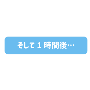 1時間経過したイラスト