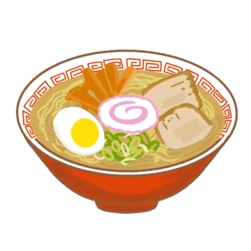 ラーメンのかわいい手書きイラスト無料フリー素材まとめ - ONWAイラスト