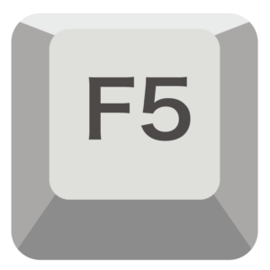 F5キーのイラスト