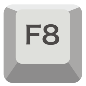 F8キーのイラスト