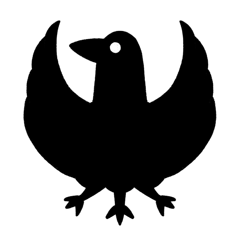 八咫烏(やたがらす)のイラスト - ONWAイラスト