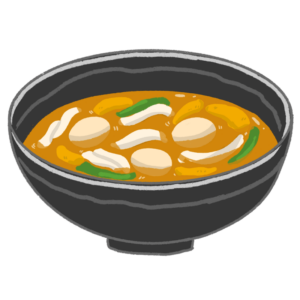 豊橋カレーうどんのイラスト