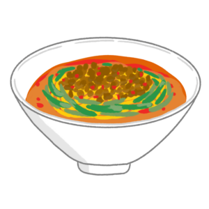 台湾ラーメンのイラスト