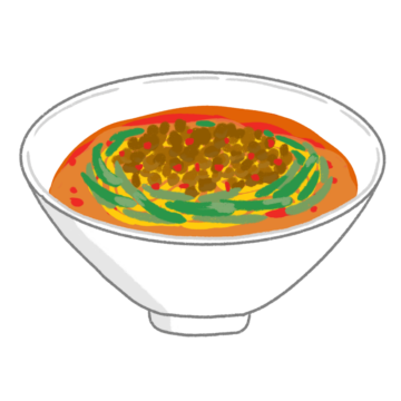 台湾ラーメンのイラスト