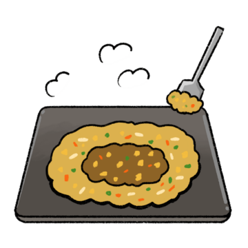 もんじゃ焼きのイラスト