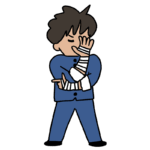 厨二病のイラスト