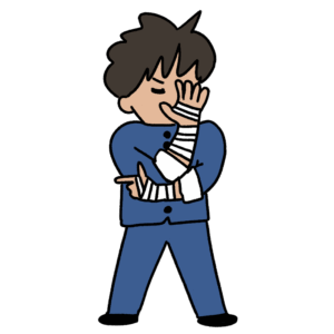 厨二病のイラスト